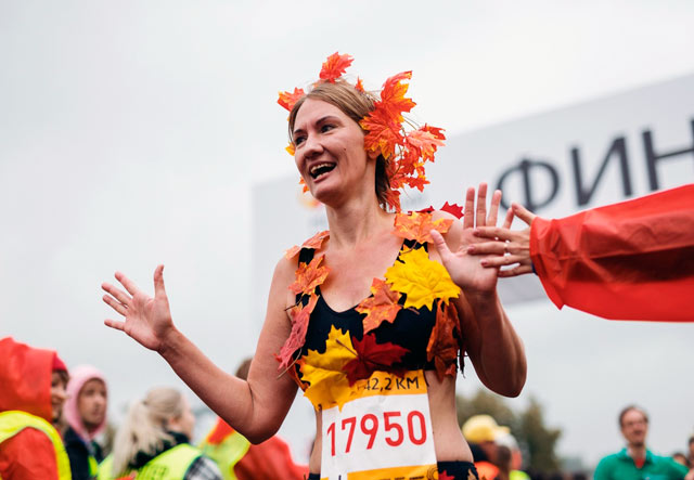 На каком километре марафона большинство бегунов сходят с дистанции